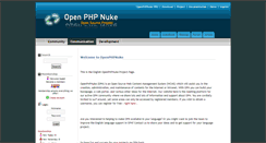 Desktop Screenshot of openphpnuke.com